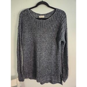 Hollister Sweater Women's Gray Long‎ Sleeve Pullover Size XS